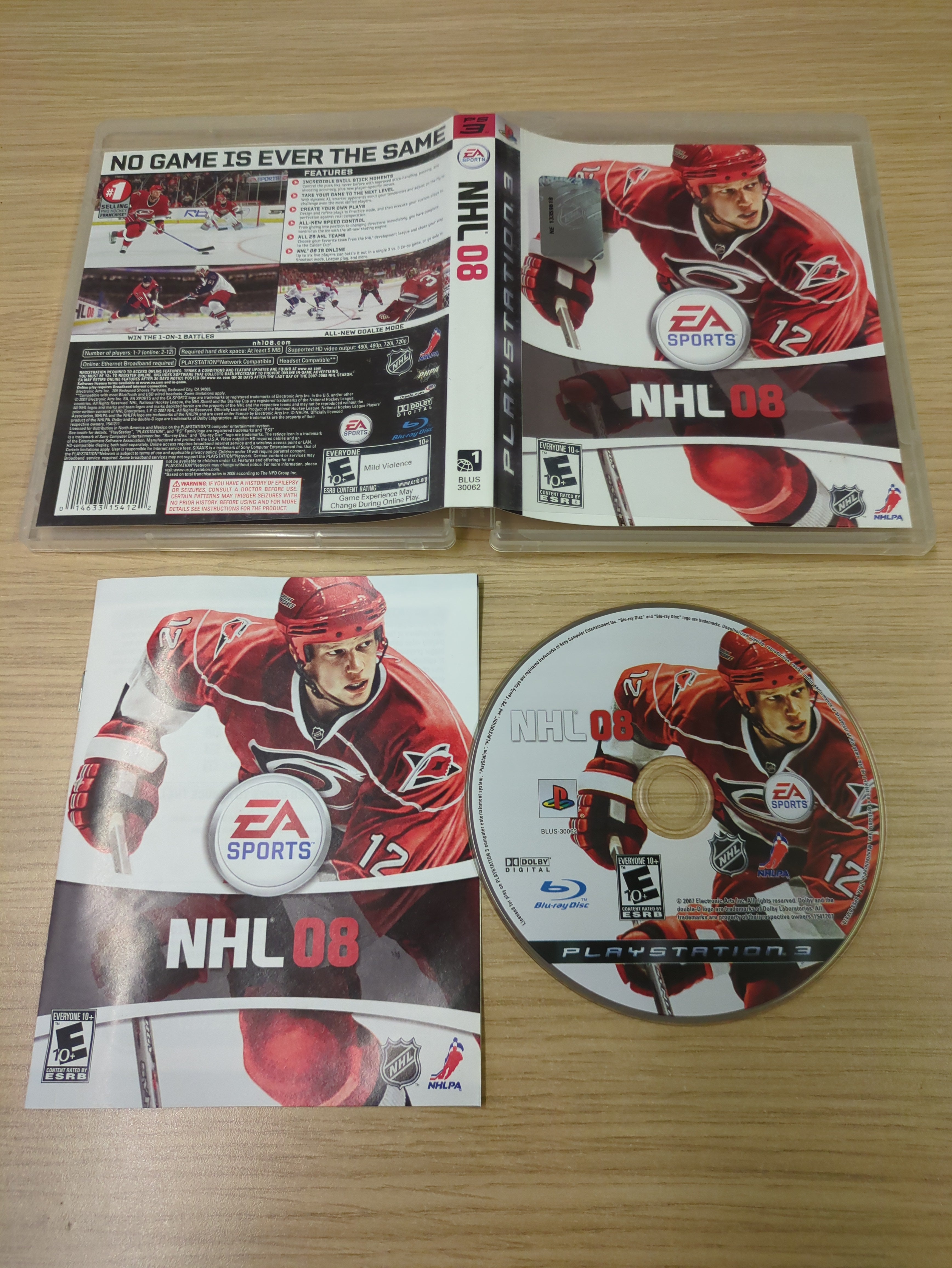 NHL 08 NTSC Sony PS3 game NHL 08 NTSC Sony PS3 game